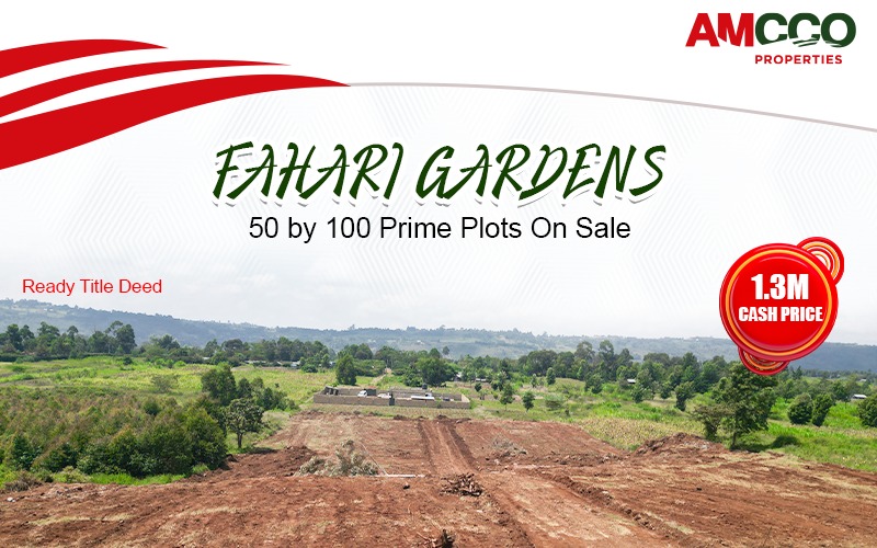 1/8th Acre Plots For Sale In Thigio Kikuyu